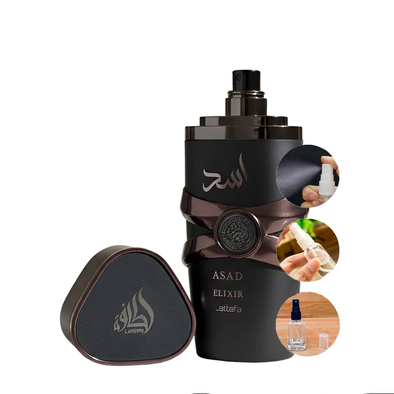 Decant Profumo Asad Elixir Maschio Bottiglia Originale 5ml 15ml