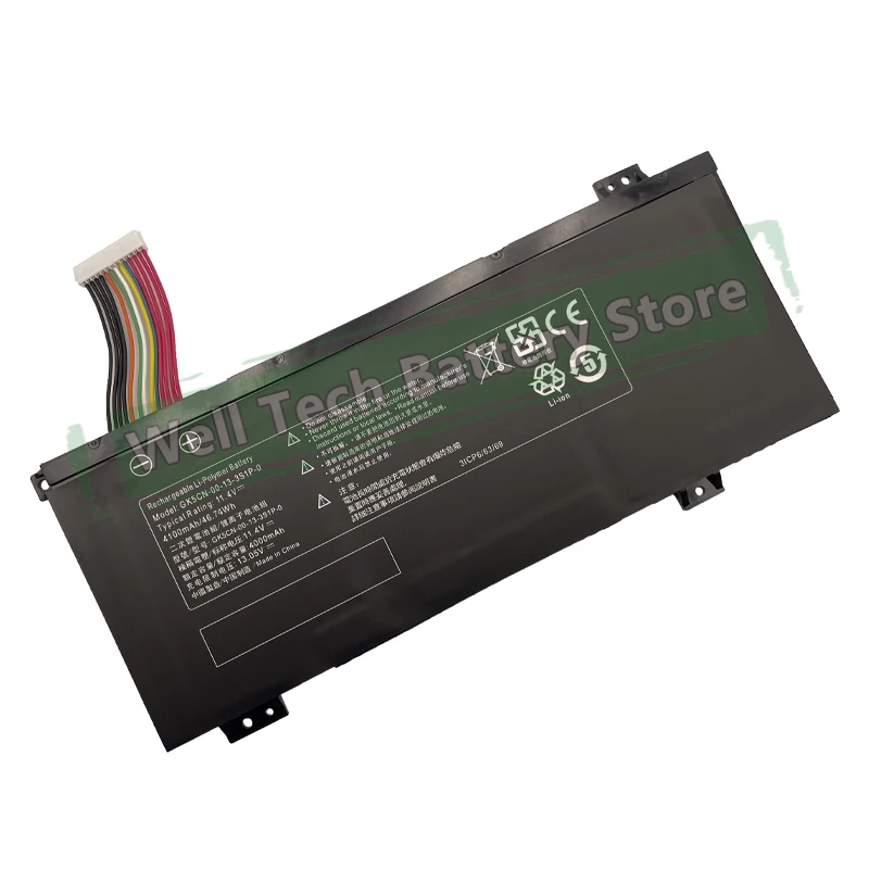 GK5CN-00-13-3S1P-0 Laptop Battery For Hasee G7 X8Ti GK5CN4X X8Ti Plus GK5CN6Z Z2 GK5CN MECHREVO X8Ti T90 Plus-TB T90-T3p X8Ti