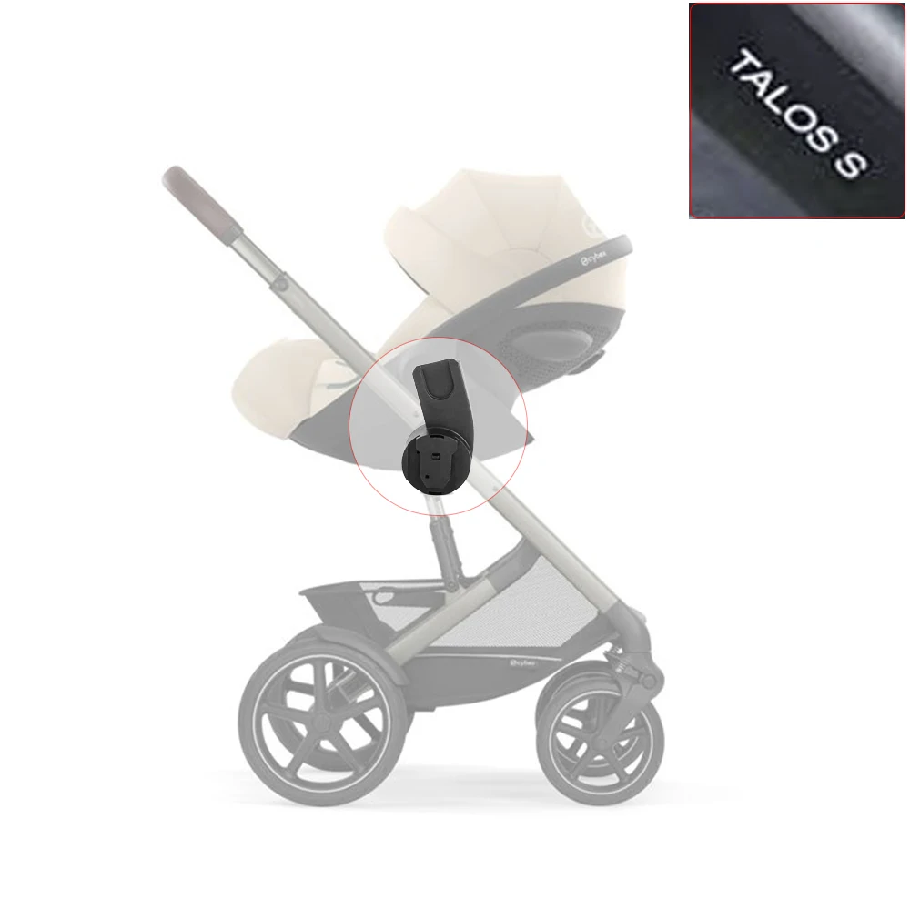 Stroller Adapter For Cybex Talos /Talos S And Aton Cloud Q/Z Maxi Cosi Be Safe Joie Car Seat Converter Buggy Accessories