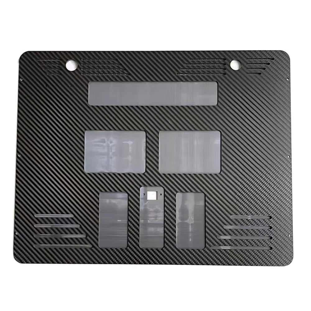 Customized Carbon Fiber CNC Cutting Plate Service DIY Carbon Fiber Sheet Plate CNC Machining Carbon Fiber Custom