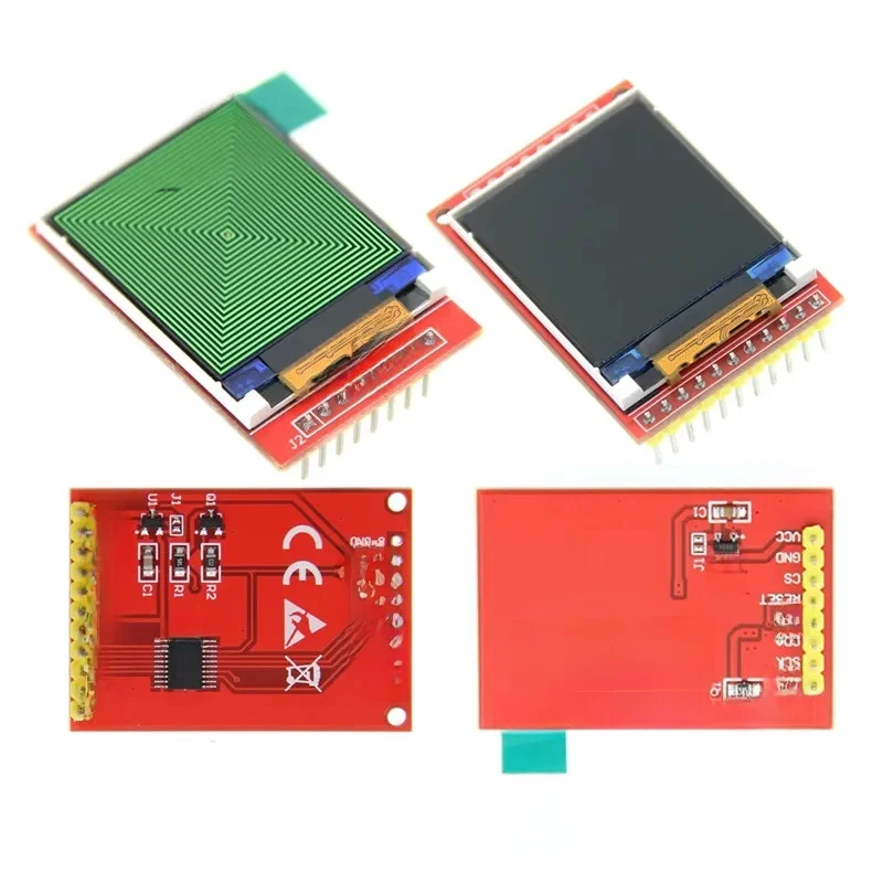 Moduł wyświetlacza TFT LCD 1,44 cala 1,44\" 128*128 Kolorowy Ekran SPI Szeregowy Podświetlenie Tła Dla Arduino Mega2560 STM32 SCM 51 5V 3,3V — zdjęcie 2
