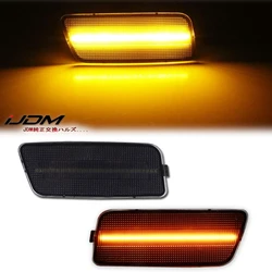 2pcs Smoked Lens T10 12V Full LED Bumper Side Marker Light Accessories For Volkswagen: 2010-2014 MK6 GTI Turn Signal Light