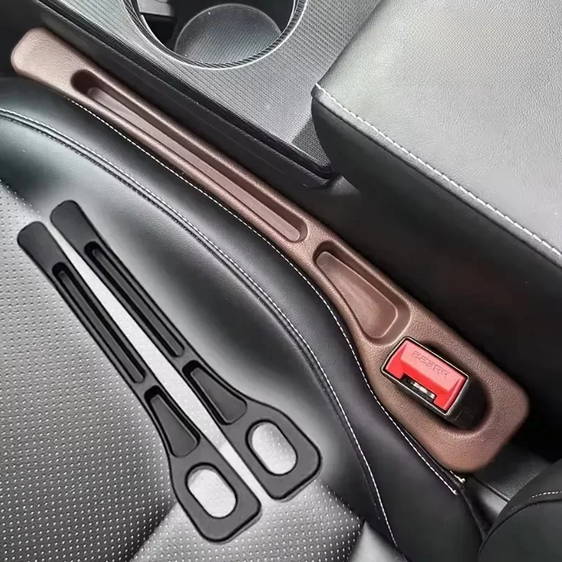 2Pcs Auto Sitz Lücke Füllstoff Sitz Spalt Lagerung Box Tasche Zwischen Sitze Konsole Organizer Dekoration Innen Auto Zubehör
