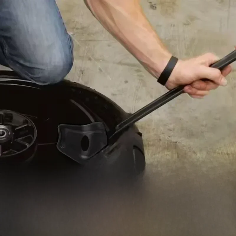 Protecteur de jante de changeur de pneu de moto, bouclier de jante de roue adapté à l'installation de pneus de moto à quatre roues ATV