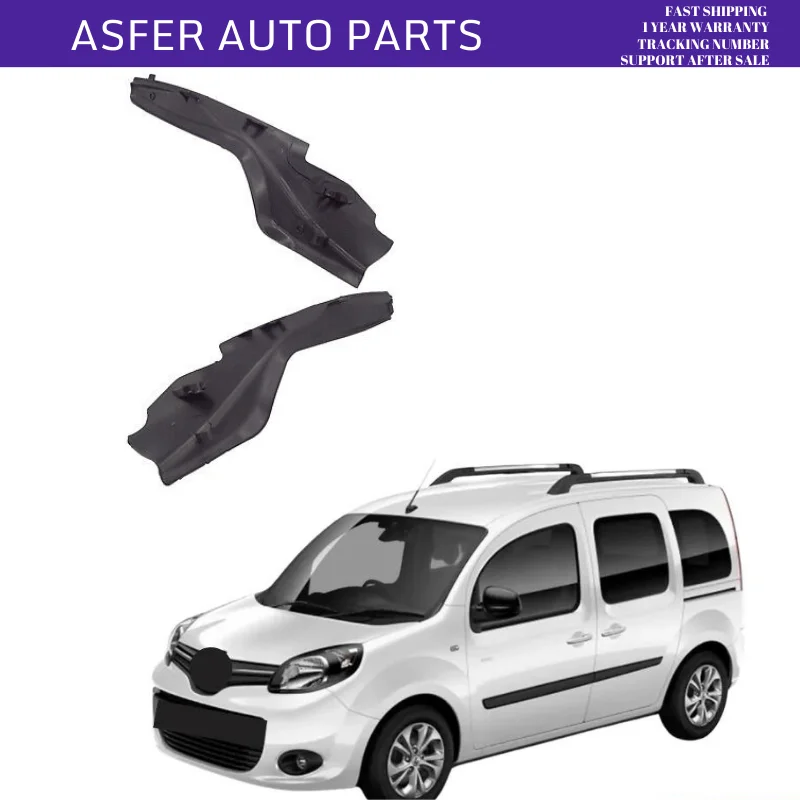 Windshield Lower Grille Holder Left and Right Set For For Renault Kangoo Mk3 III 2008-2017 Oem 8200439448 8200439447