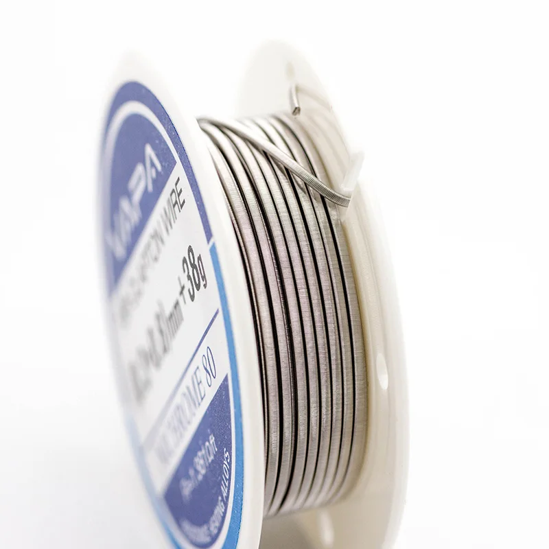 clapton prebuilt wire 18ft for diy mtl dl coil  NI80 A1 NI90 fused clapton alien staggerd dual triple quad cores