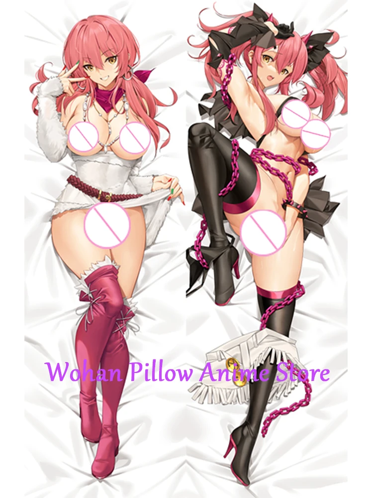 

Dakimakura Anime Pillow Cover Jougasaki Mika Double Sided Print Life-size Halloween Christmas Decoration