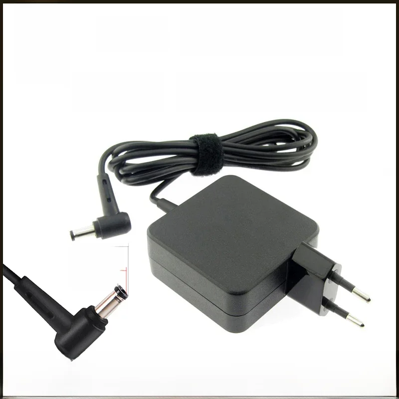 Chargeur adaptateur pour ordinateur portable, 19V, 3,42 a, 5.5x2.5mm, 65W AC, pour Asus X401A, X550C, A450C, Y481, X501LA, X551C, V85 A52F, X555 / TOSHIBA / GATEWAY