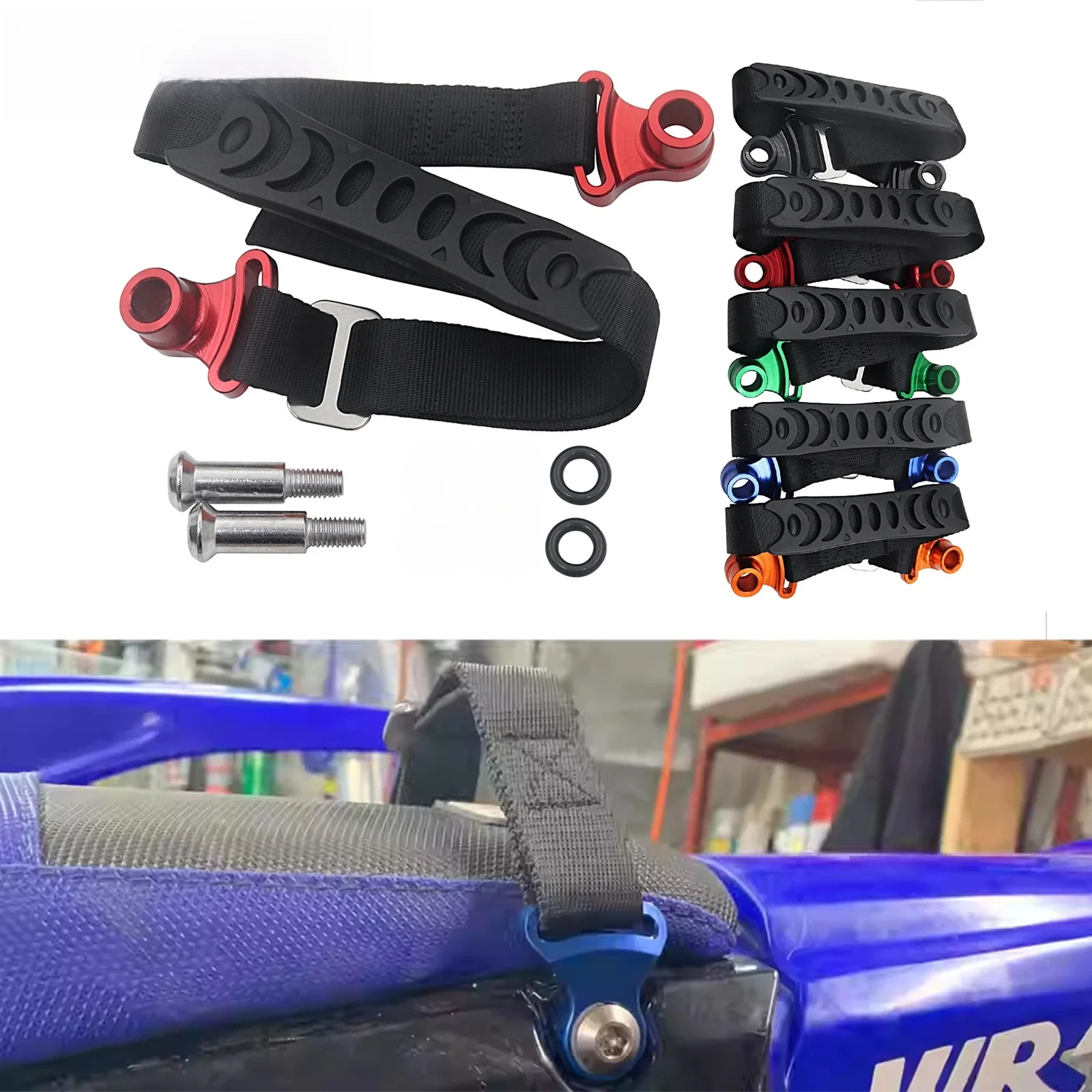 AliExpress NONE Motocycle CNC Rear Rescue Pull Strap Sling Belt For Dirt Bike Motocross Honda KTM Kawasaki Suzuki Yamaha YZ WR 250F 450F 250 450
