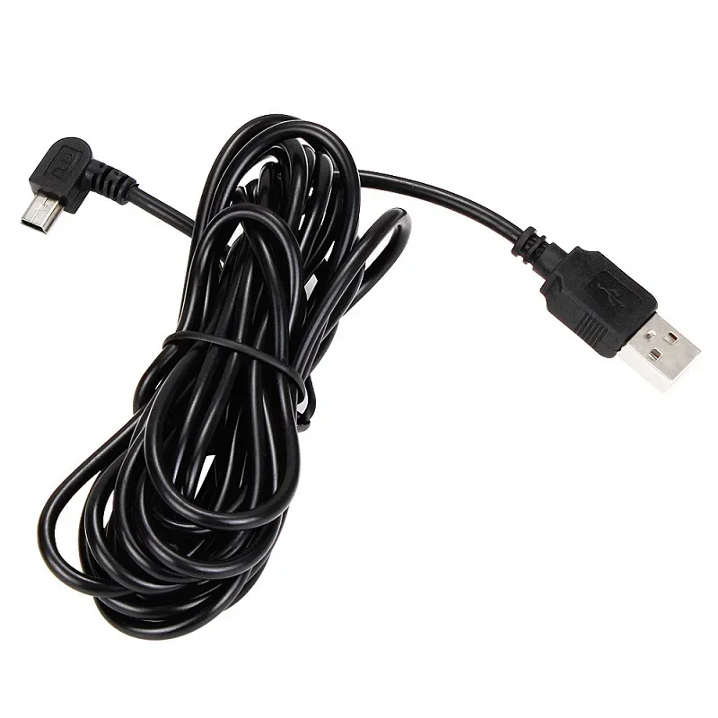3.5M Micro car dash cam charging cable Mini TYPE-C GPS Navigator Transfer Power Plug cable Car Micro Mini  Charging Power Cord