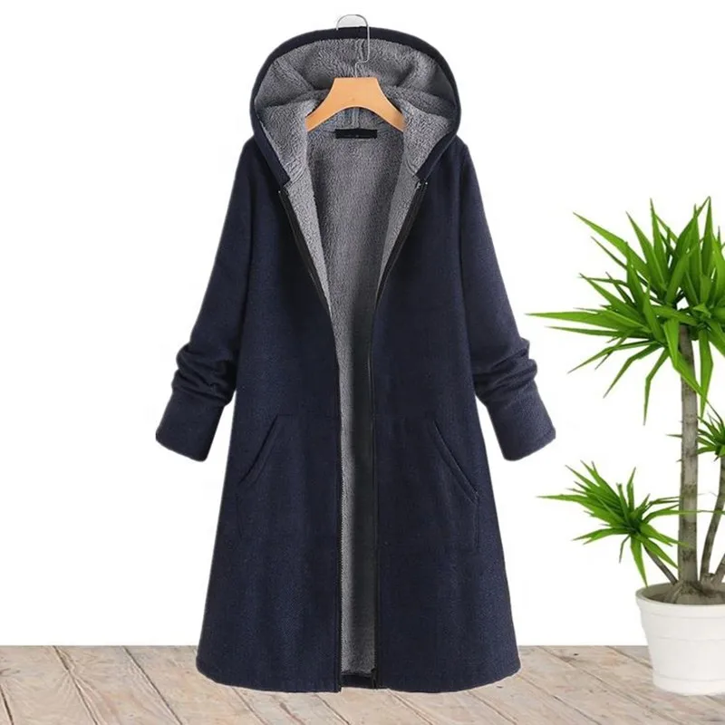 Dropshipping Hot Sale 5XL Plus Size Coat Jacket For Women