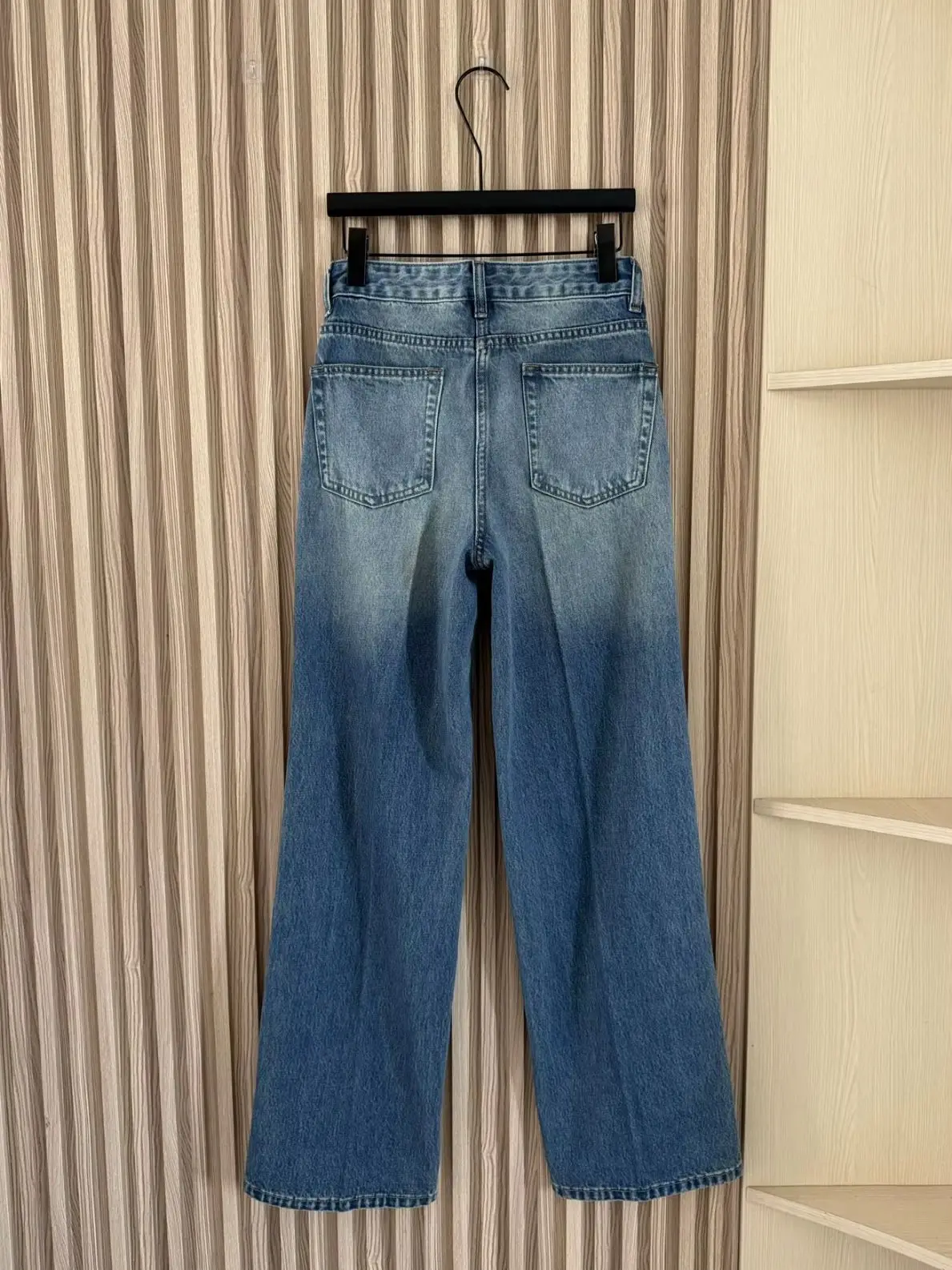 

2025 New Women's High Waist Versatile Jeans Soft and Slim Simple and Elegant 433