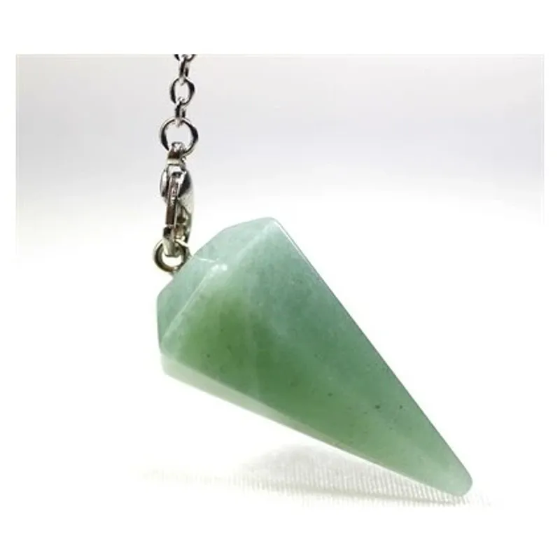 Aventurine Natural Stone Pendulum Reiki Pendulum