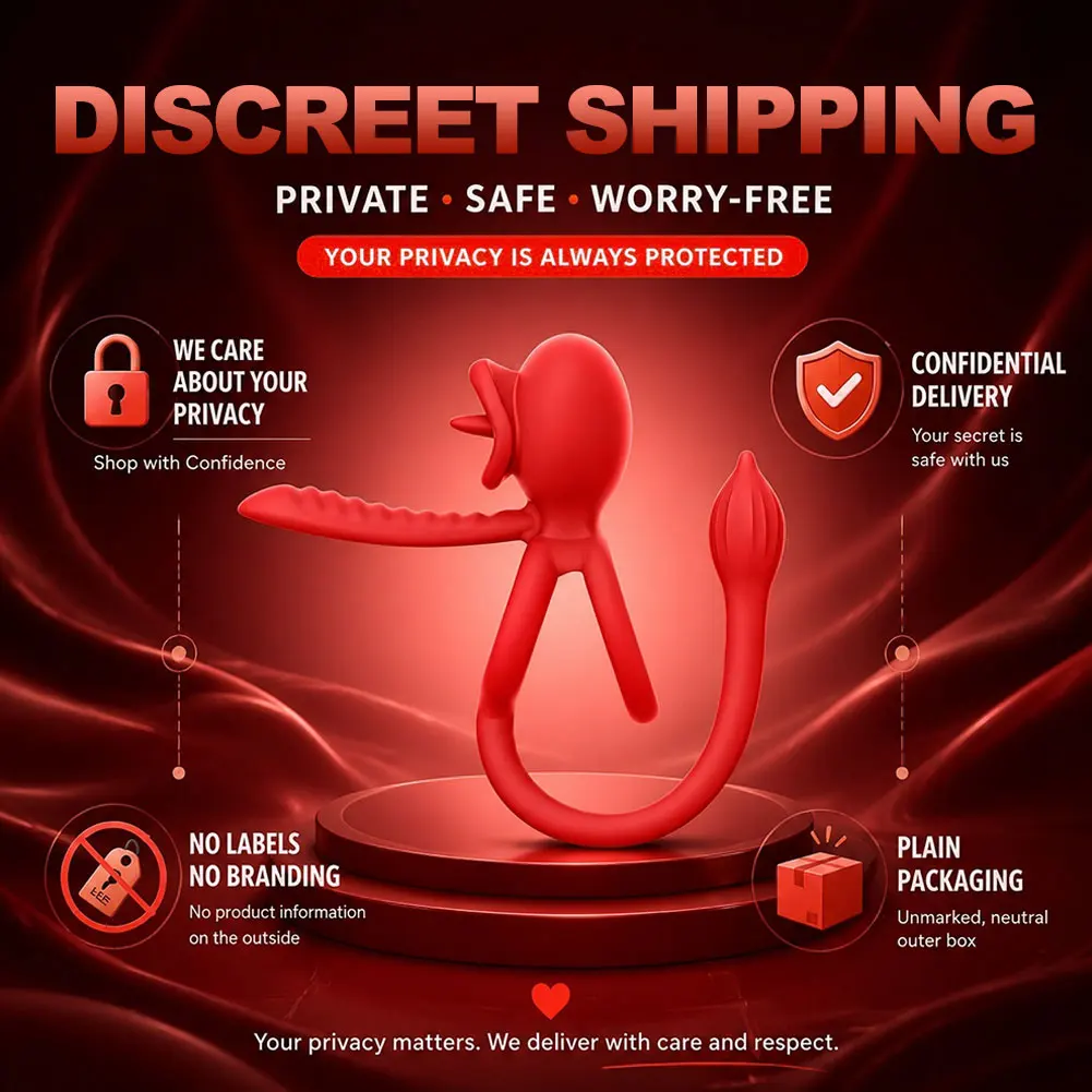 Delayed Ejaculation Penis Cock Ring Wireless Silicone Rose Tongue Licking G-Spot Massage Vibration Sex Toys for Men Wom view 6