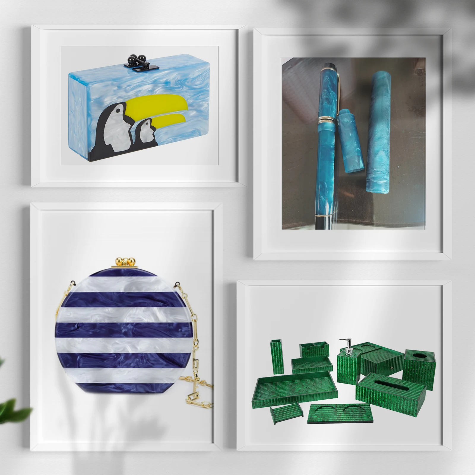 Corrugated Plexiglas / Acrylic sheet, PMMA 3 mm Thick, Various Colors Available, Material for Decorations, Crafts