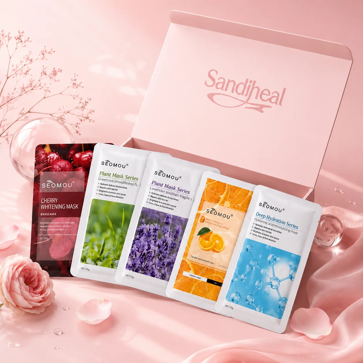 facial-beauty-skincare-gift-set-with-face-mask-lipstick-serum-cream-natural-plant-extract-skin-care-kit