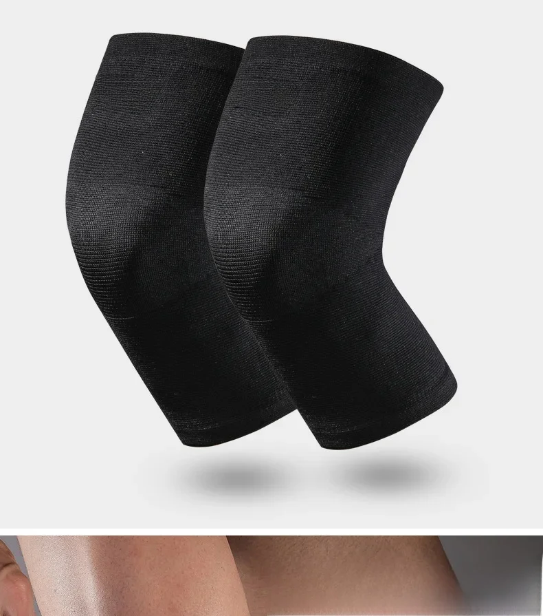 Genouillères de sport en nylon, respirantes et pressurisées, pour basket-ball en plein air, volley-ball, course à pied, escalade, fitness, protection gea