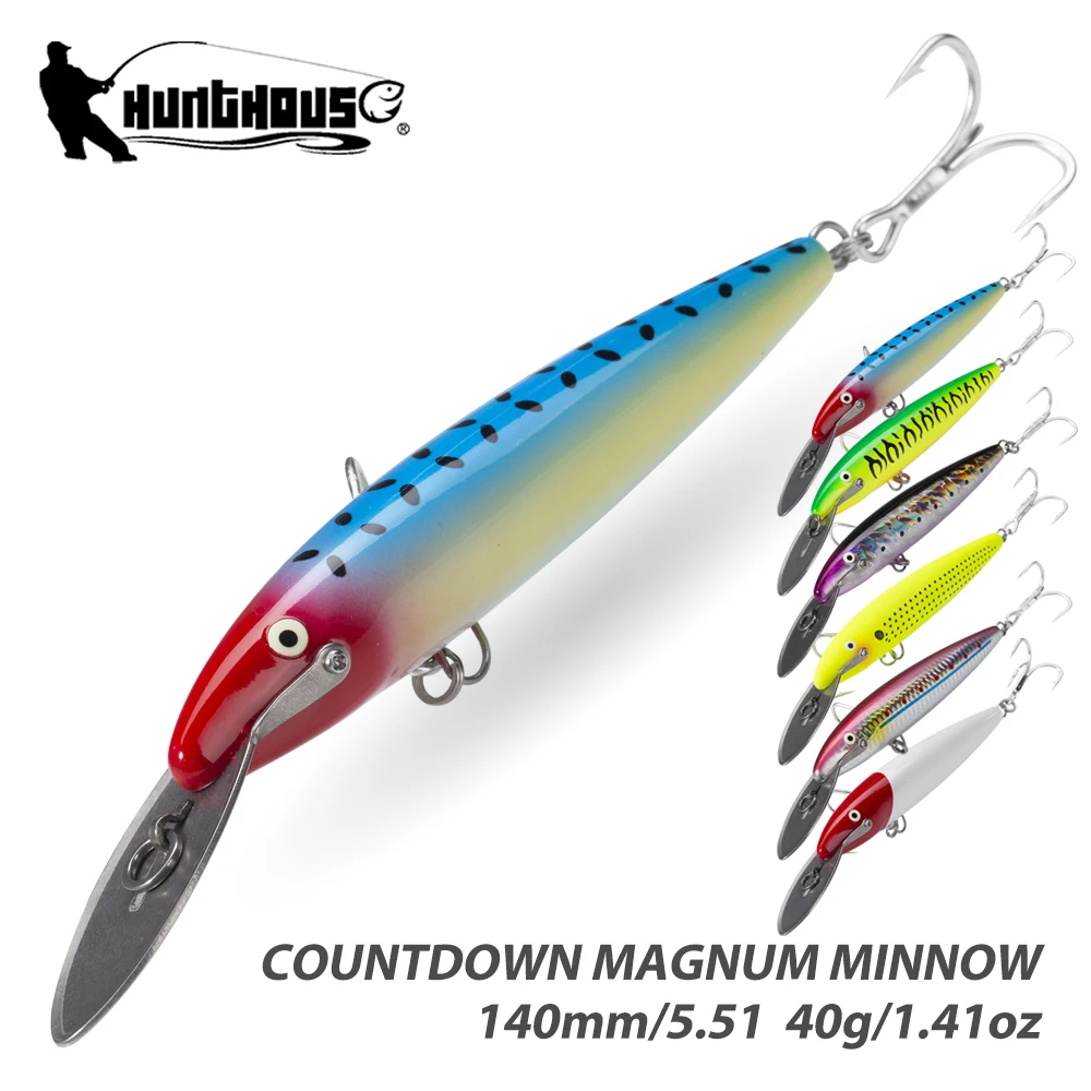 Hunthouse Magnum Señuelo de Curricán – Cebo Hundimiento para Atún Azul