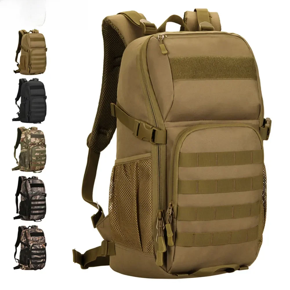 Plecak taktyczny dla mężczyzn, wodoodporny plecak trekkingowy na zewnątrz, polowanie, kemping, wielofunkcyjna torba Molle, 30L — zdjęcie 2