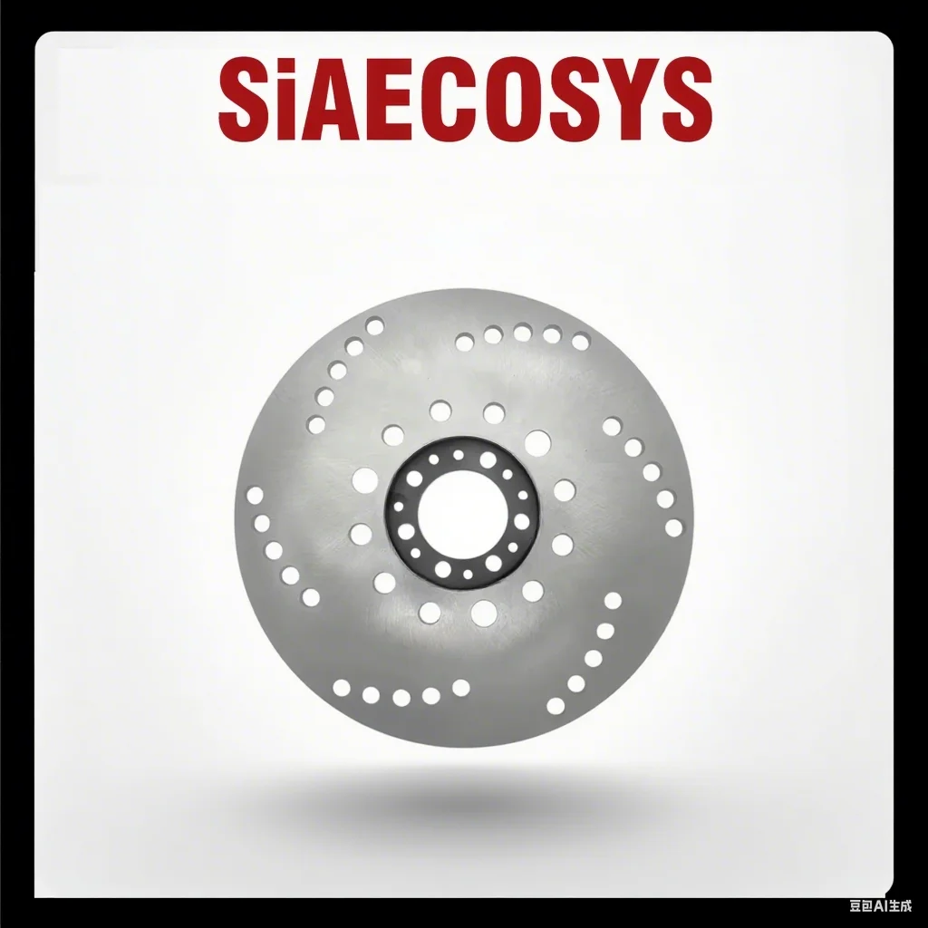 

QSMOTOR 180mm Aluminum High-Performance Disc Brake Plate for Wheel Hub Motor E-Motorcycle Easy Installation