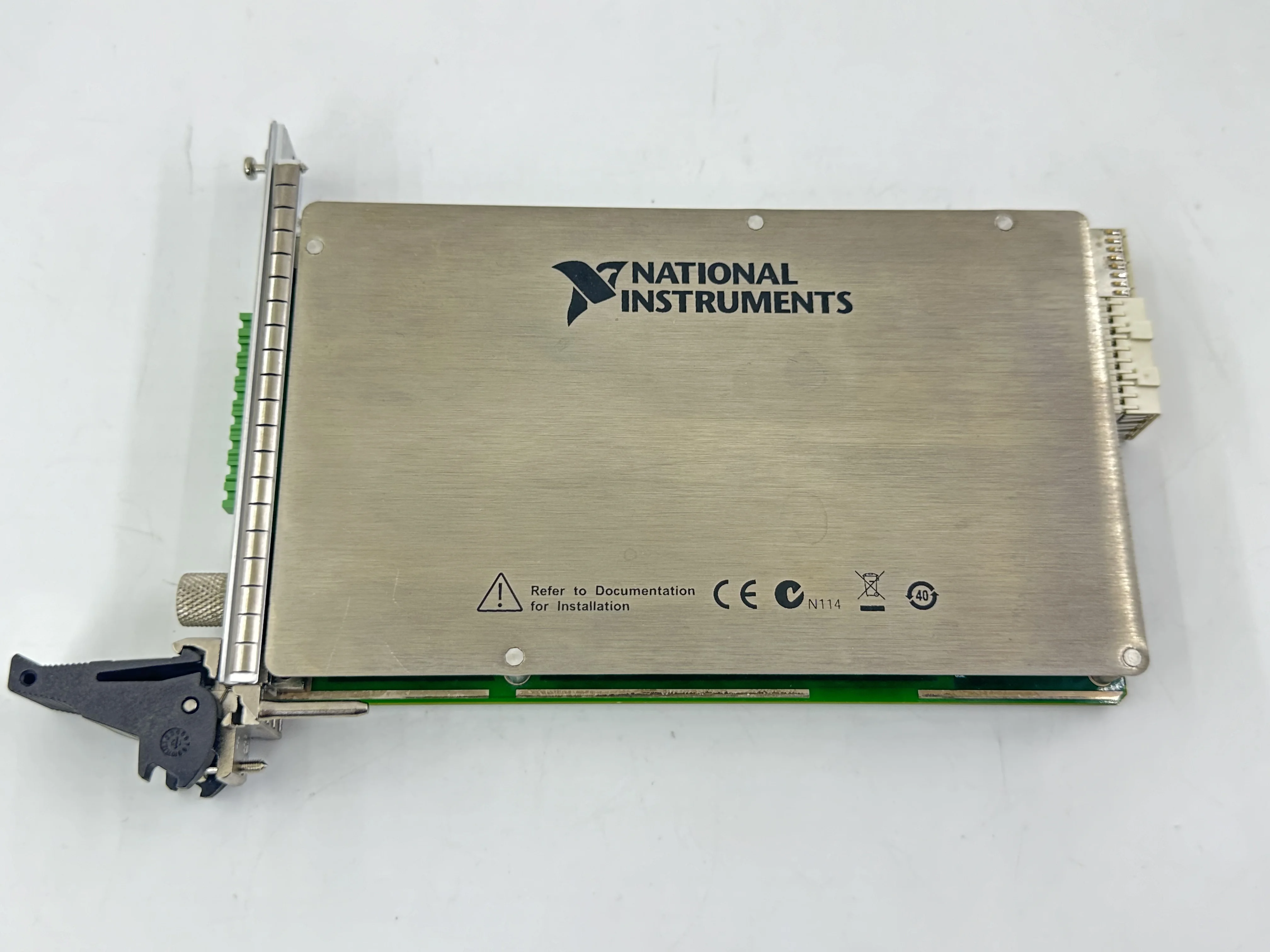 1PCS Brand used National Instruments Controller module NI PXIe-4138 FedEx/DHL
