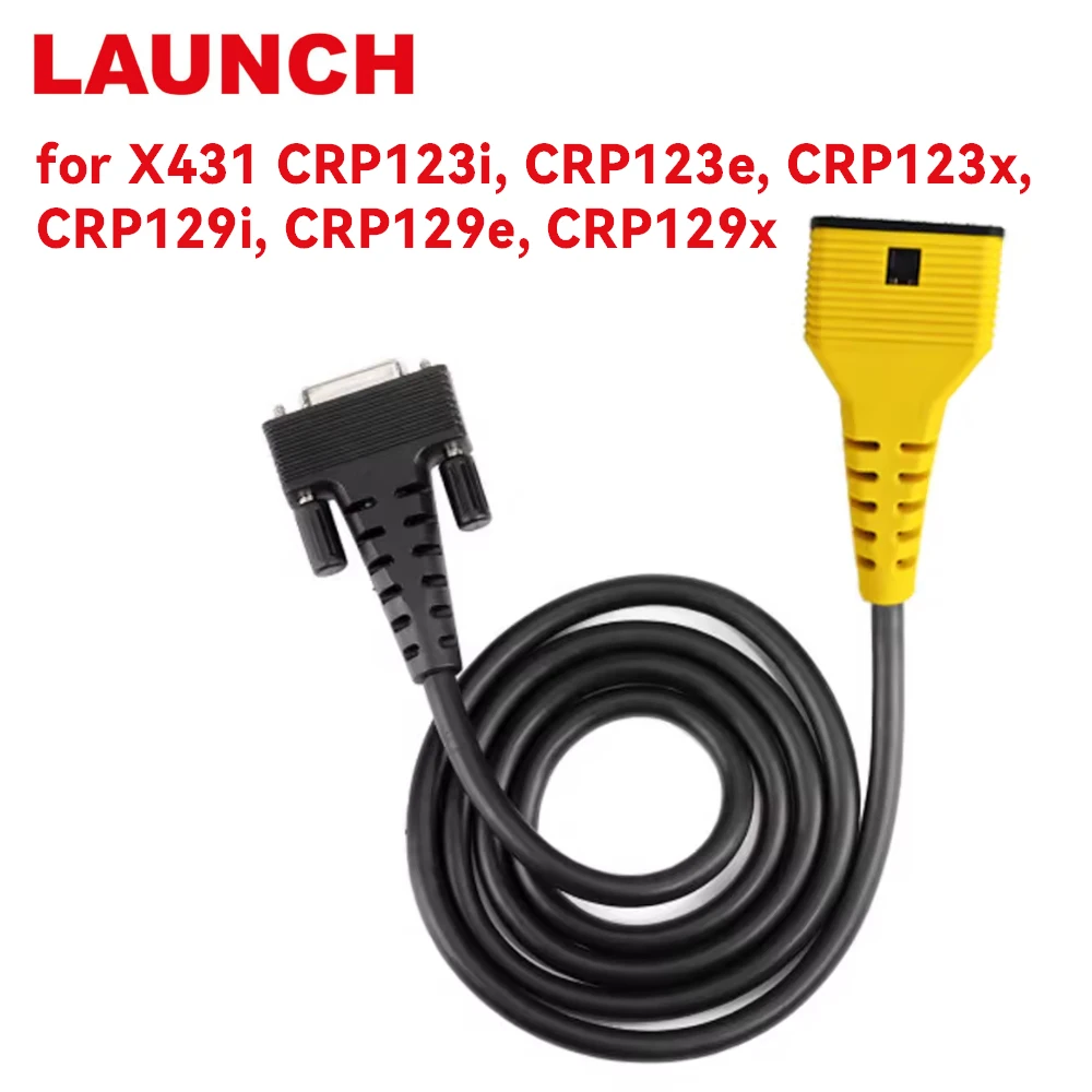 

LAUNCH Original Main Cable for X431 CRP123i, CRP123e, CRP123x, CRP129i, CRP129e, CRP129x OBD2 Replacement - Yellow