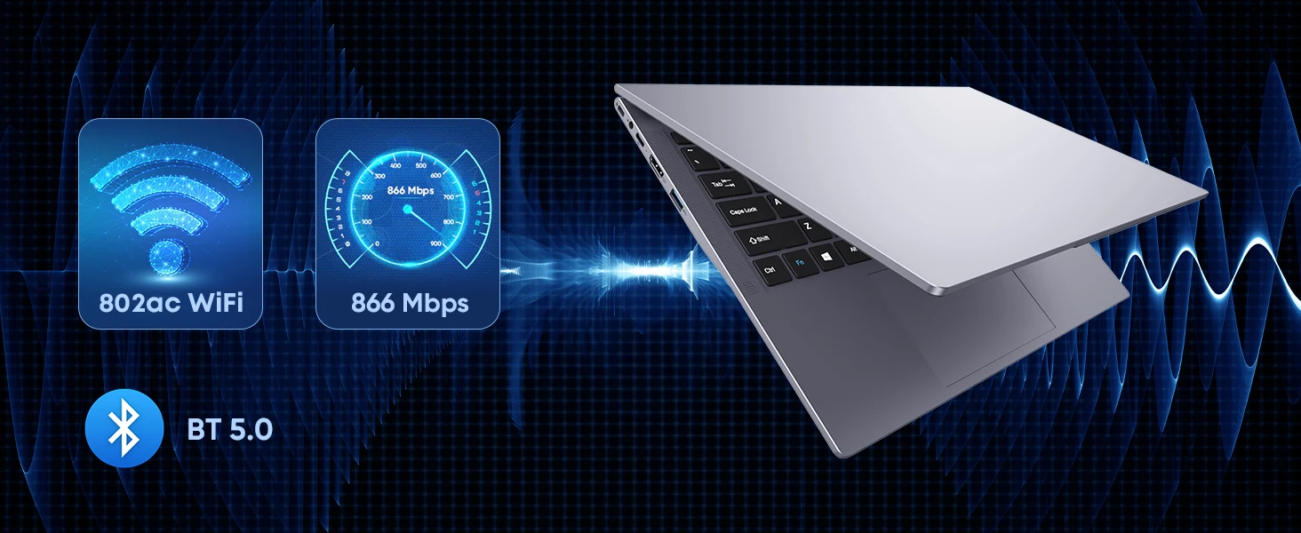 HYPERSTRIX Laptop Computer, 15.3" FHD IPS 100% SRGB, Intel Core I5 (Up to 3.6GHz), 24GB RAM 512GB SSD, Silver – Business & Student Notebook PC