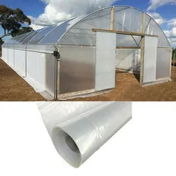 Invernadero de verduras de plástico transparente, película de cubierta de cultivo agrícola, verde, 2M, 5 M, 10 M, 15 M, 20 M, 30M