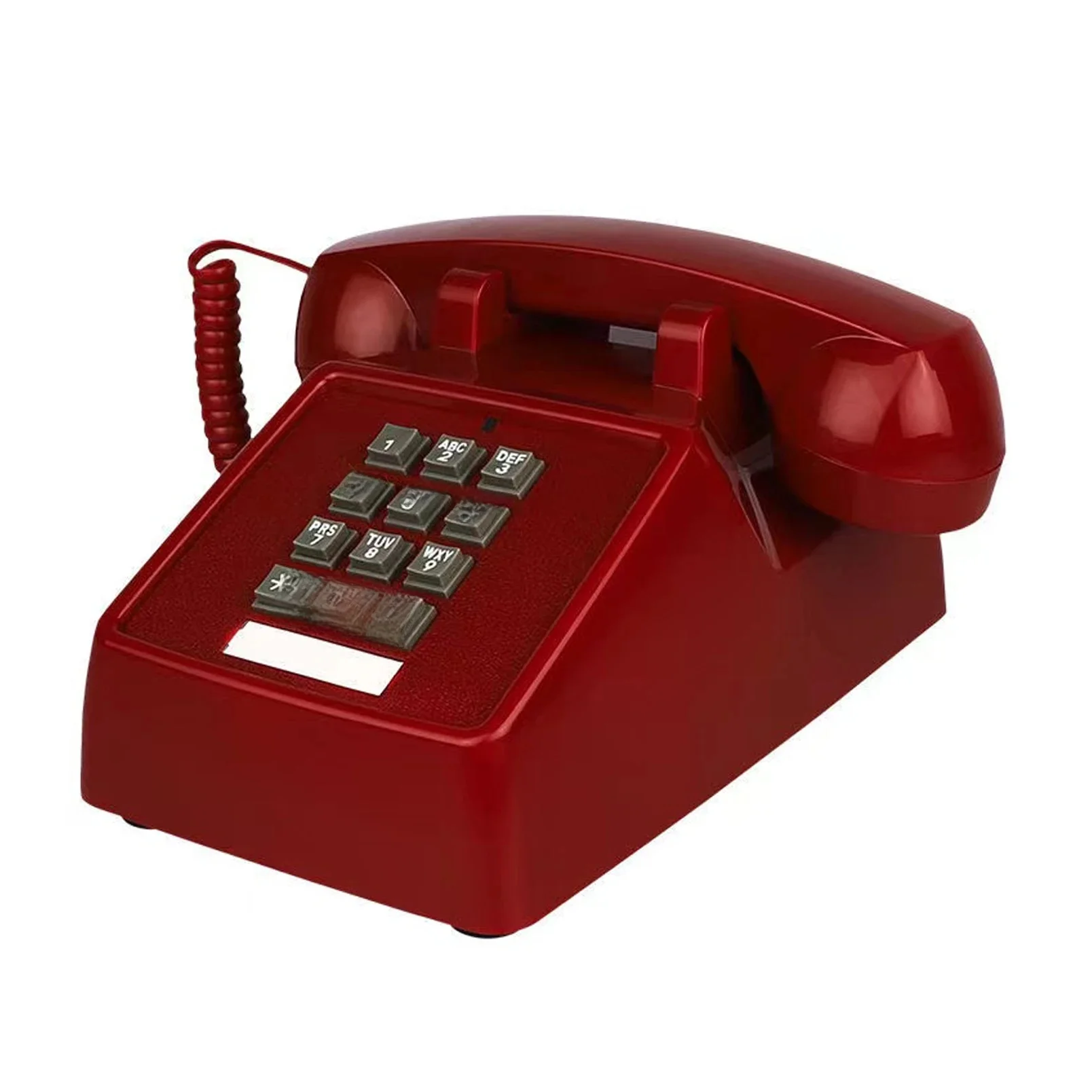 Téléphones fixes pour bureau à domicile, hôtel, école, filaire, ligne unique, bureau lourd, téléphone de base pour personnes âgées, téléphone rétro classique