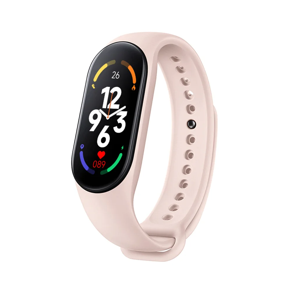 For Xiaomi Smart Watch M7 Men Smart Band M7 Women Connected Smartwatch M7 Fitness Watch Sports Smart Bracelet for Mi Band 7 Gift