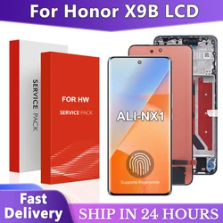 6.78'' For Honor X9B ALI-NX1 LCD Display Touch Screen With Frame Digitizer Assembly Replacement For Honor X50 ALI-AN00 Display