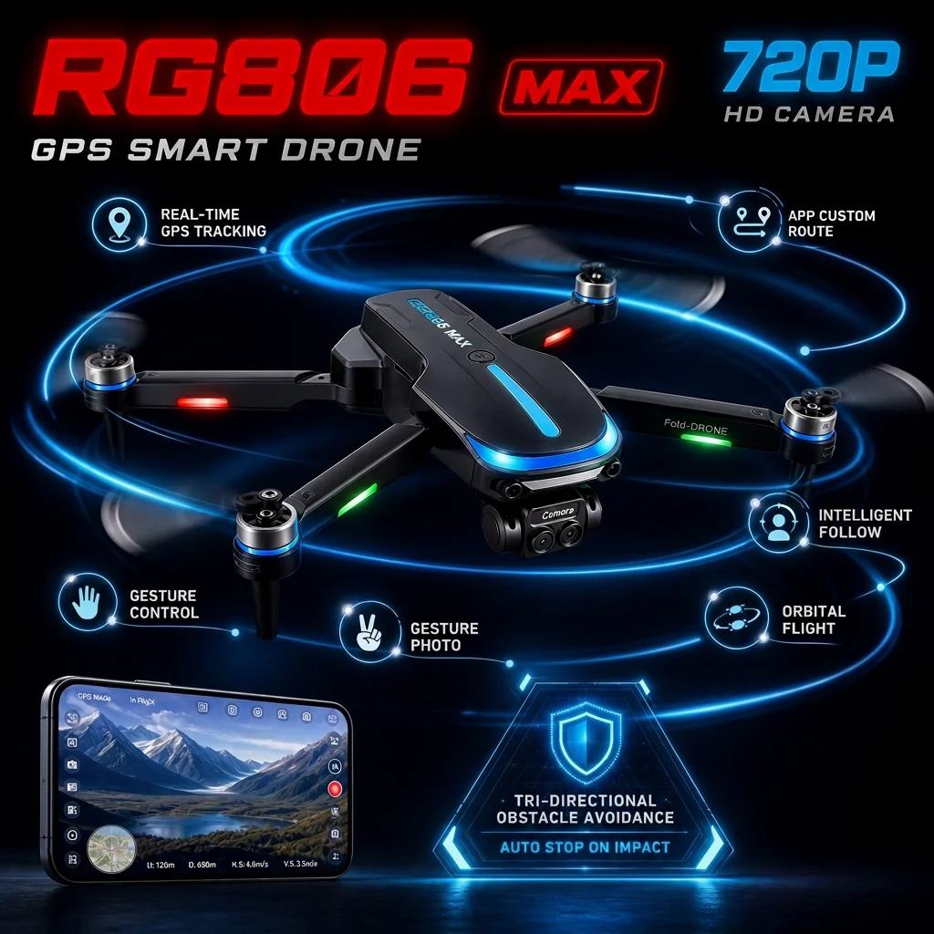 GPS-Drohne mit 4K-Kamera, bürs – Drone App Rc Fpv Bewertung und Preis