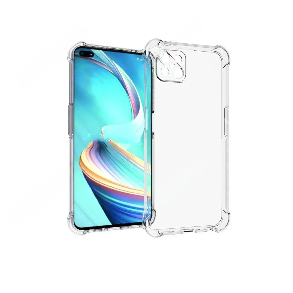 Coque Anti-chute pour OPPO Reno4 Z 5G, 6.57 pouces, en Silicone souple TPU, coque arrière antichoc originale sur Reno4Z Reno 4 4Z CPH2065