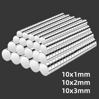 10x1/10x2/10x3/mm Different Sizes, Small Magnets, Tiny Round Fridge Magnets, widely use for Office, Kitchen Cabinet,Whiteboard