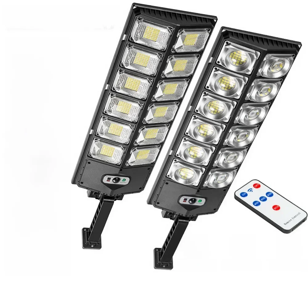 LED Super Bright Outdoor Lamp op Zonne-energie Waterdichte Bewegingssensor Menselijke Inductie Solar Garden Light Yard Garage Light - afbeelding 2