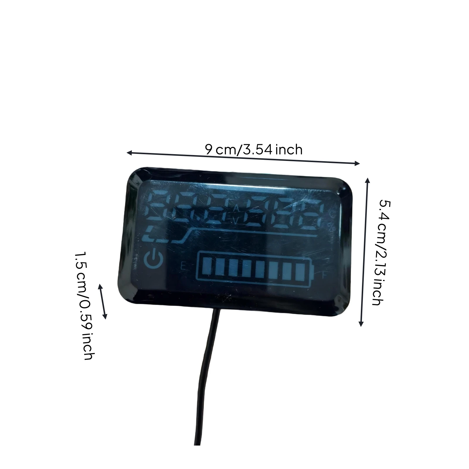 Electric Scooter Battery Indicator 48V‑72V Digital Battery Gauge Mini Power Display Meter for E‑Scooter Moped Replacement Parts view 5