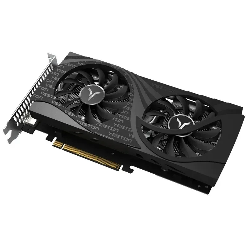 Elhasznált YESTON ATI Radeon AMD RX 6750 GDDR6 GRE 10G D6 Grafika rty 160bit rx6750 AMD Vonalas rty számára PC Játék видеокарты