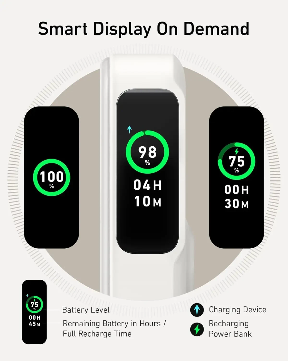 Imagem -03 - Anker-maggo Power Bank Certificado Qi2 15w Carregador Portátil Ultra Rápido Bateria de 10000mah com Display Inteligente