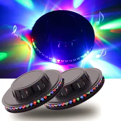 Colorful Disco Lights 48LED Stage Background Decoration Christmas Party Wine club Decoration Lights（1 pack）