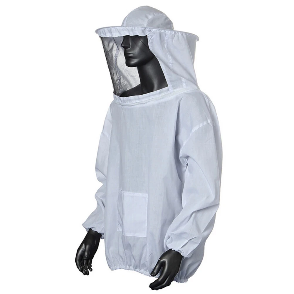 1Pc Beekeeping Suit Bee Clothes A Variety of Colors Anti-bee Suit Anti-bee Bite Equipment Protective Clothes Veil with Hat view 2