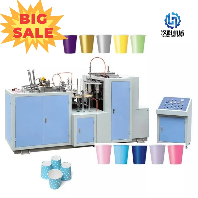 آلة تصنيع الأكواب الورقية المتوسطة السرعة بسعر رائع آلة تصنيع الأكواب الورقية بسعر منخفض 2025 الأكثر مبيعًا بسعر منخفض