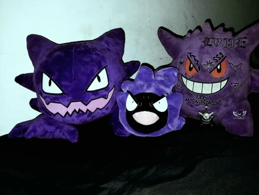 Pokemon Kawaii Gengar Haunter Soft Plush Toys Anime Fire Breathing Dragon Psyduck Pikachu Stuffed Peluche Dolls Birthday Gift photo review