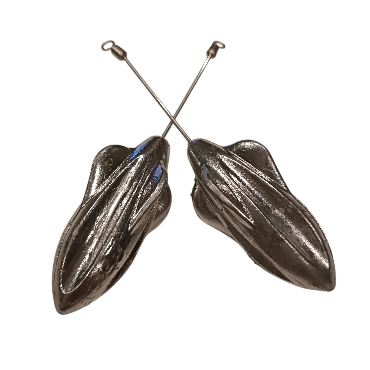 Lote 8 Plomos Evo alas 125GR rolling varilla 1,6mm .Pesca Surfcasting plomos variados .Envio 72hr incluido