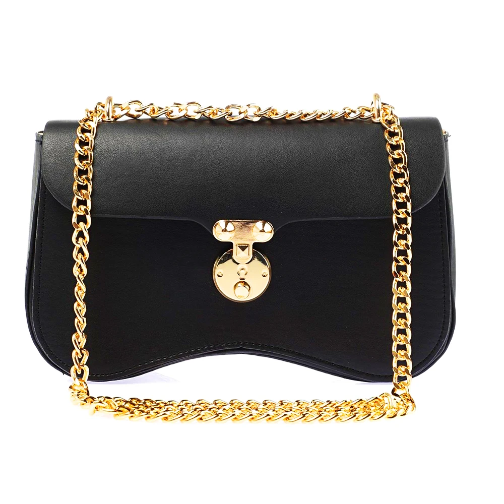 New Fashion Shoulder Bag For Women Handbag With Gold Chain 2022 Luxury Design Female Crossbody Bag Quality Brand Baguette Bag