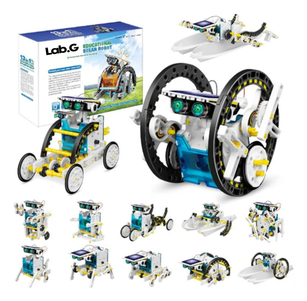 Solar Robot Educational Toy Gift for Children 8 to 14 Years Lab.G