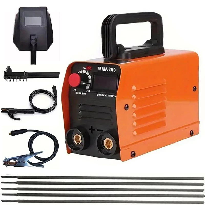 Soudeuse à arc portable ZX7 250A, machine à souder MMA 220V avec voyant d'indication de panne, 3,8 kW pour bricolage domestique et réparation automobile