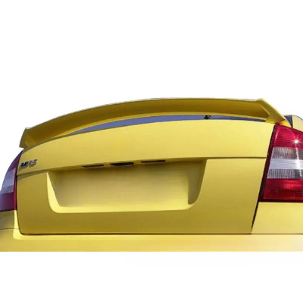 For Skoda Octavia Rs Glass Under Spoiler Fiber Material Rear Roof Spoiler Wing Trunk Lip Car Styling Compatible Tuning