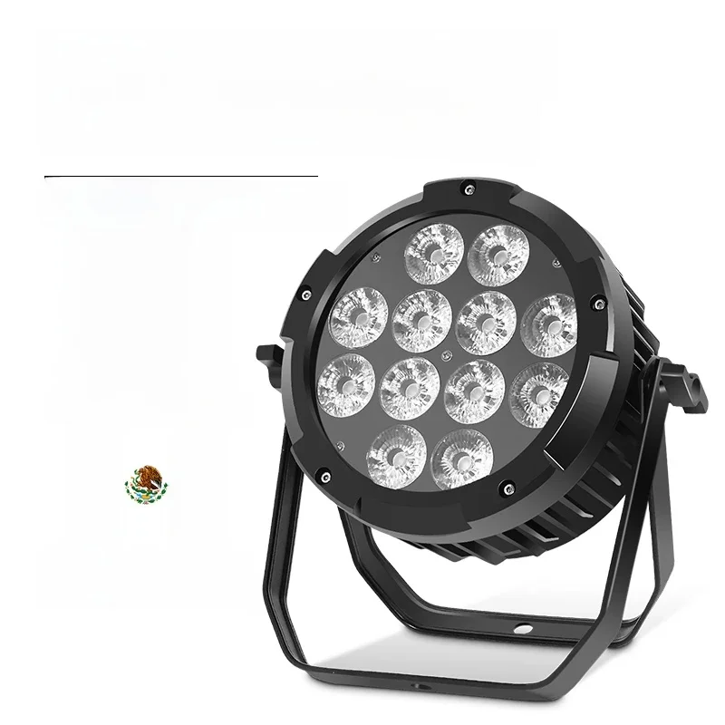 DMX 12x18W RGBWA + UV 6 in 1 LED Draadloze afstandsbediening Batterij Par Licht Mobiele APP Gecontroleerd Waterdicht Podiumlicht - afbeelding 2