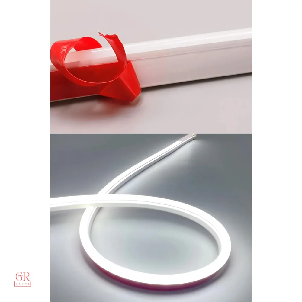 Hood Led Daytime Running Light Decking Led Strip Between The Hood Silicone 180 Cm White Color