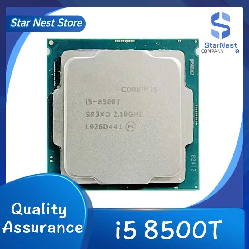 Core i5 8500T 2.1GHz Six-Core Six-Thread CPU Processor 9M 35W LGA 1151